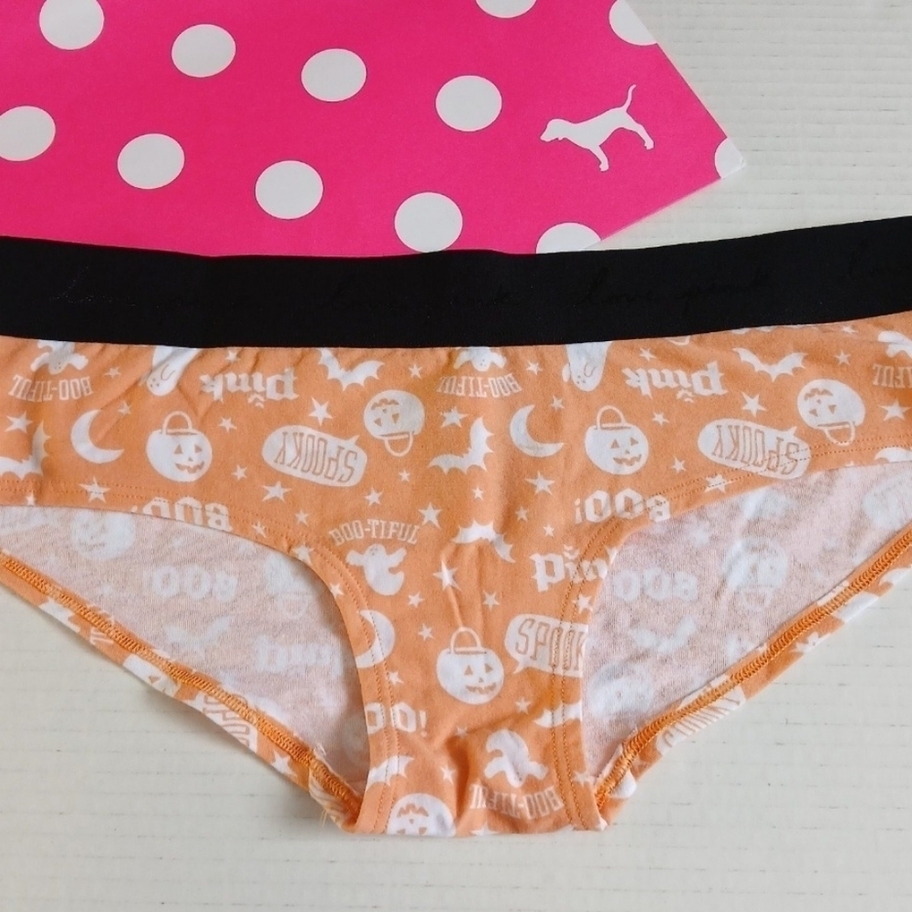 Victoria's Secret PINK Halloween Hipster Panty Size Large